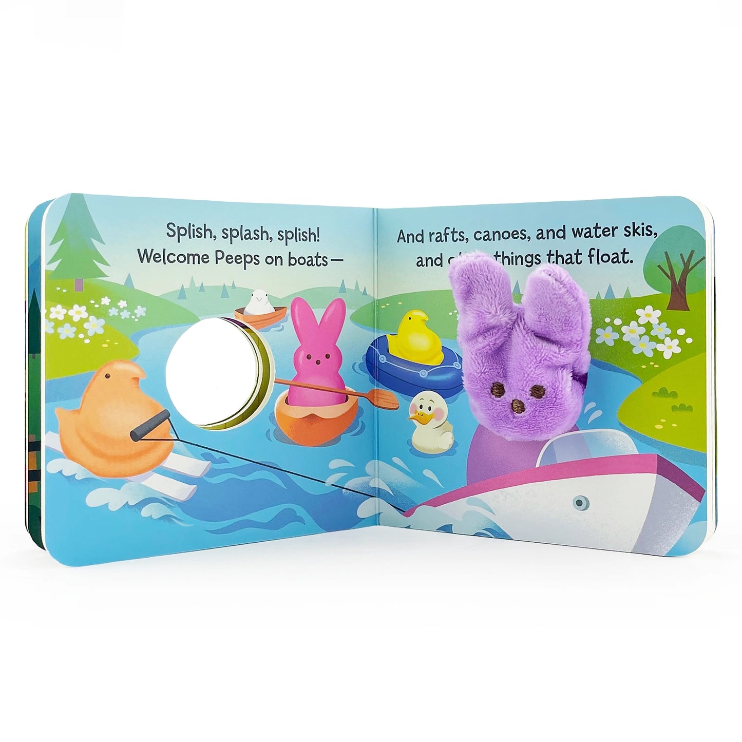 Go, Peeps, Go! Finger Puppet Board Book