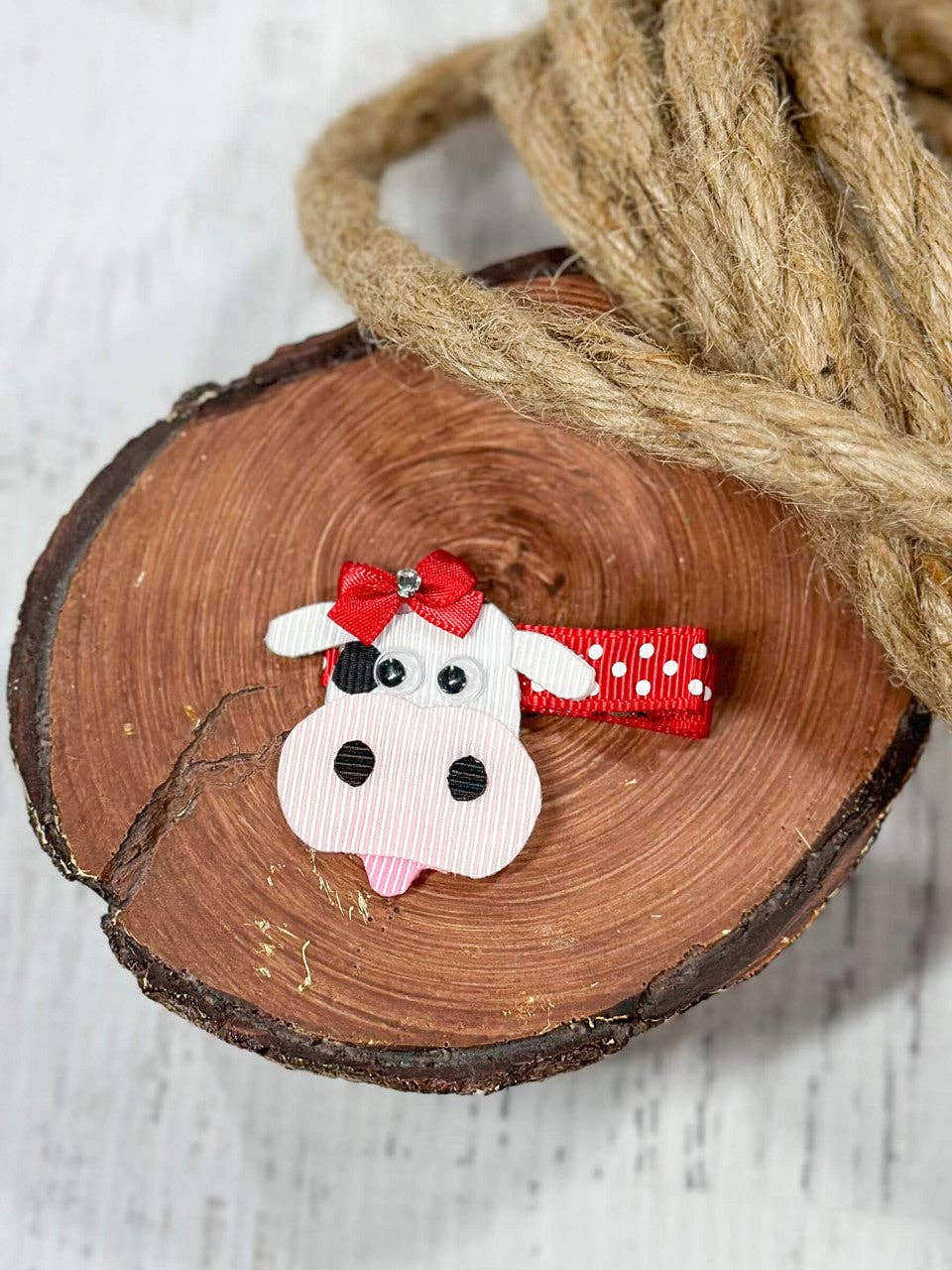 Cow | Hair Clippie