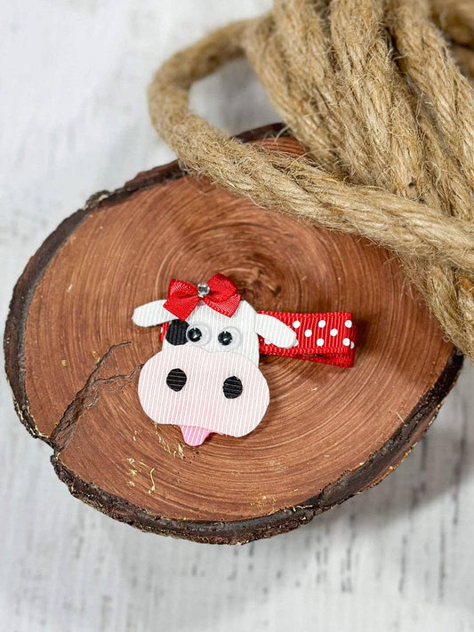 Cow | Hair Clippie