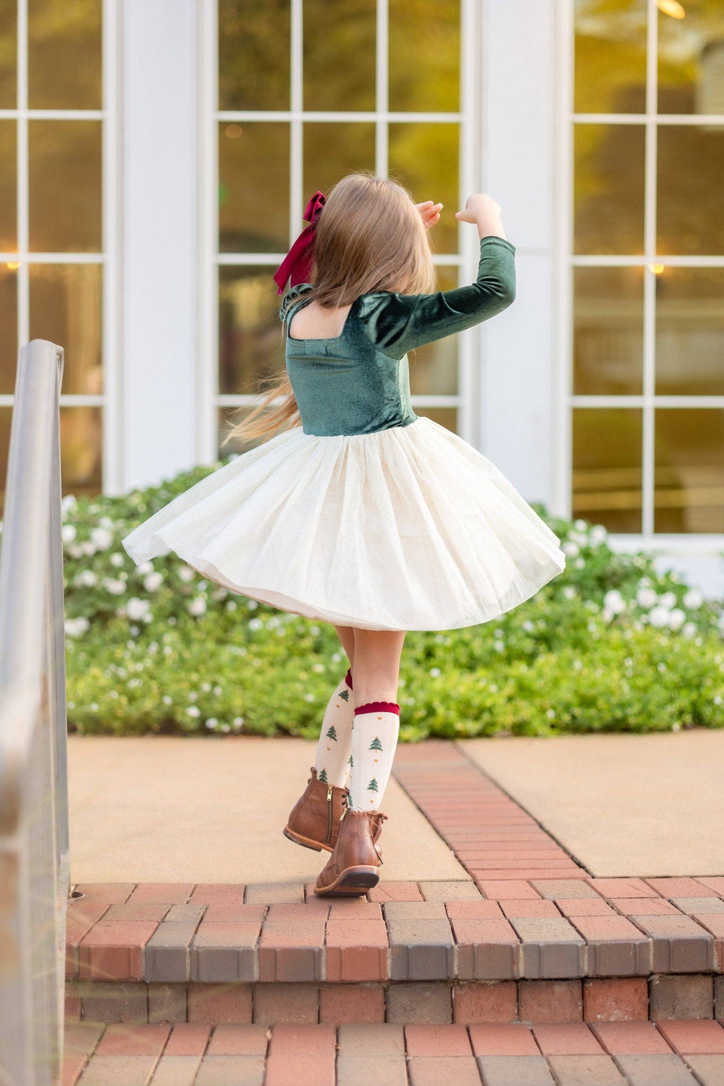 Tree Farm | Scalloped Knee Socks