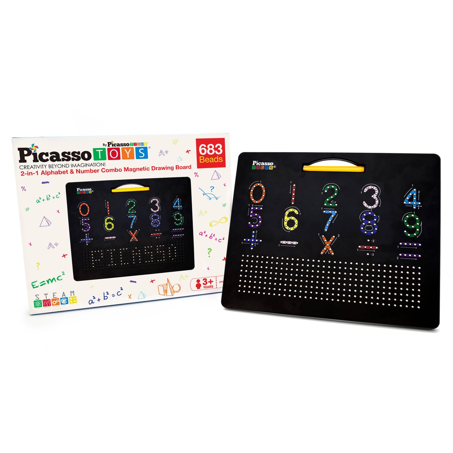 Upper & Lower-case Alphabet Double-Sided Drawing Board