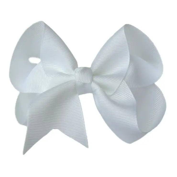 5 inch | Solid Grosgrain Bow