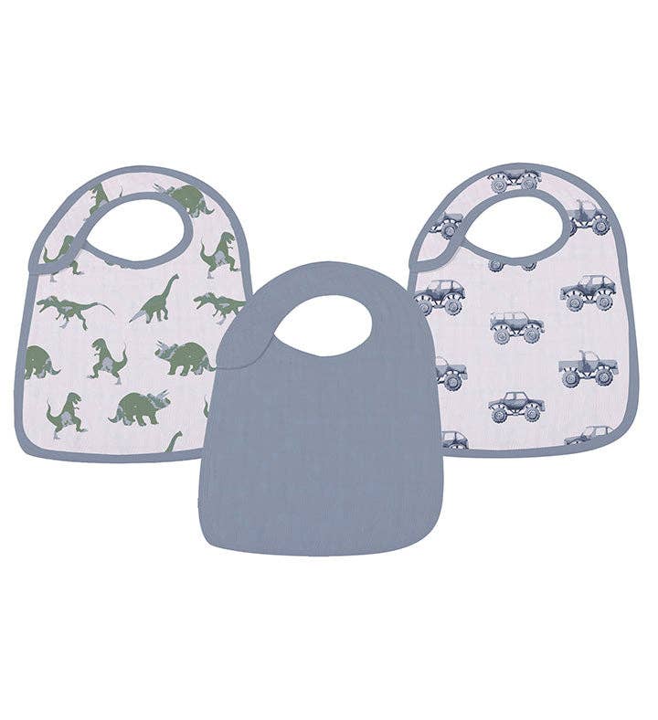 Rough Terrain | Cotton Snap Bibs