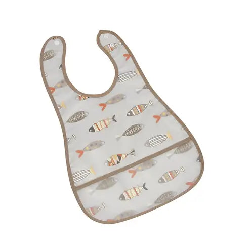 Wipeable Bib with Pocket