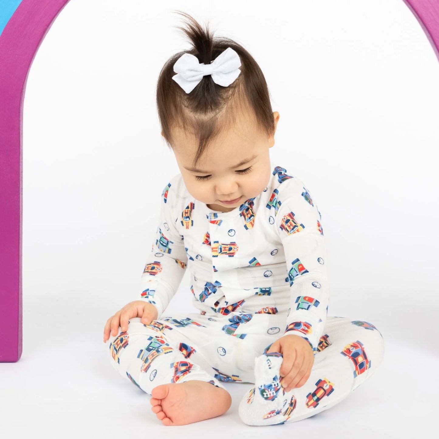 Formula Fun Modal Magnetic Grow With Me Convertible Coverall
