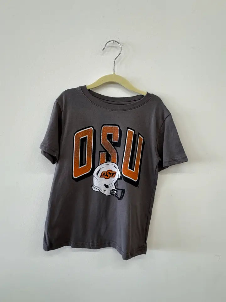 Cowboys Helmet Fade Tee-charcoal