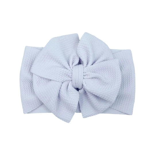 White Headwrap - Mini Messy
