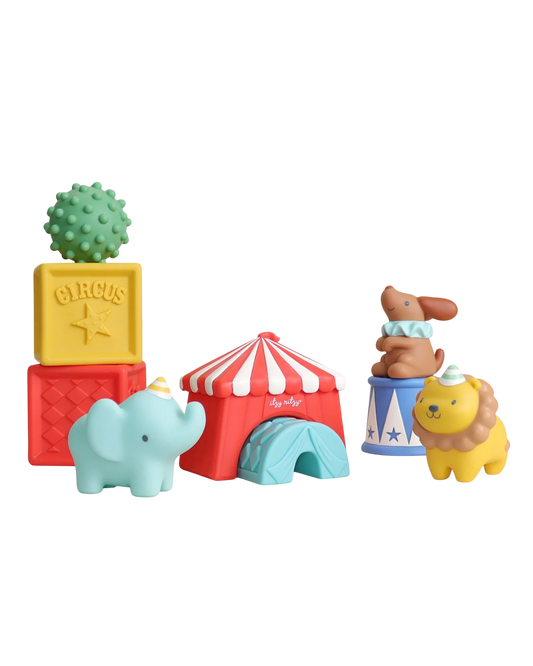 Itzy Ritzy | Itzy Blocks Circus 10 Piece Set