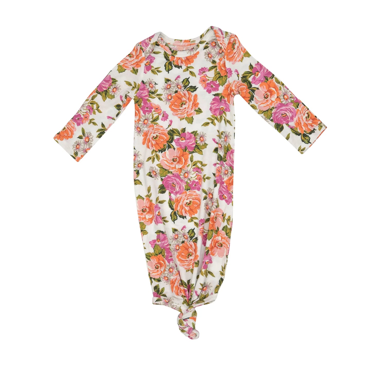 Wild Rose Floral Knotted Gown