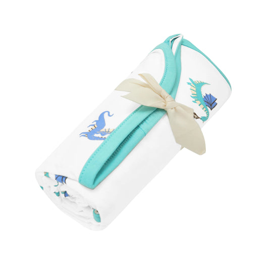 Dragon Print Swaddle Blanket