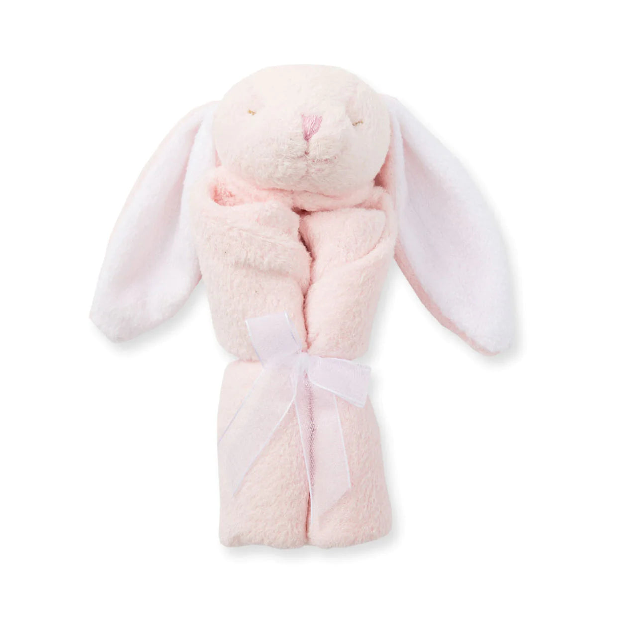 Pink Bunny Lovie Blanket