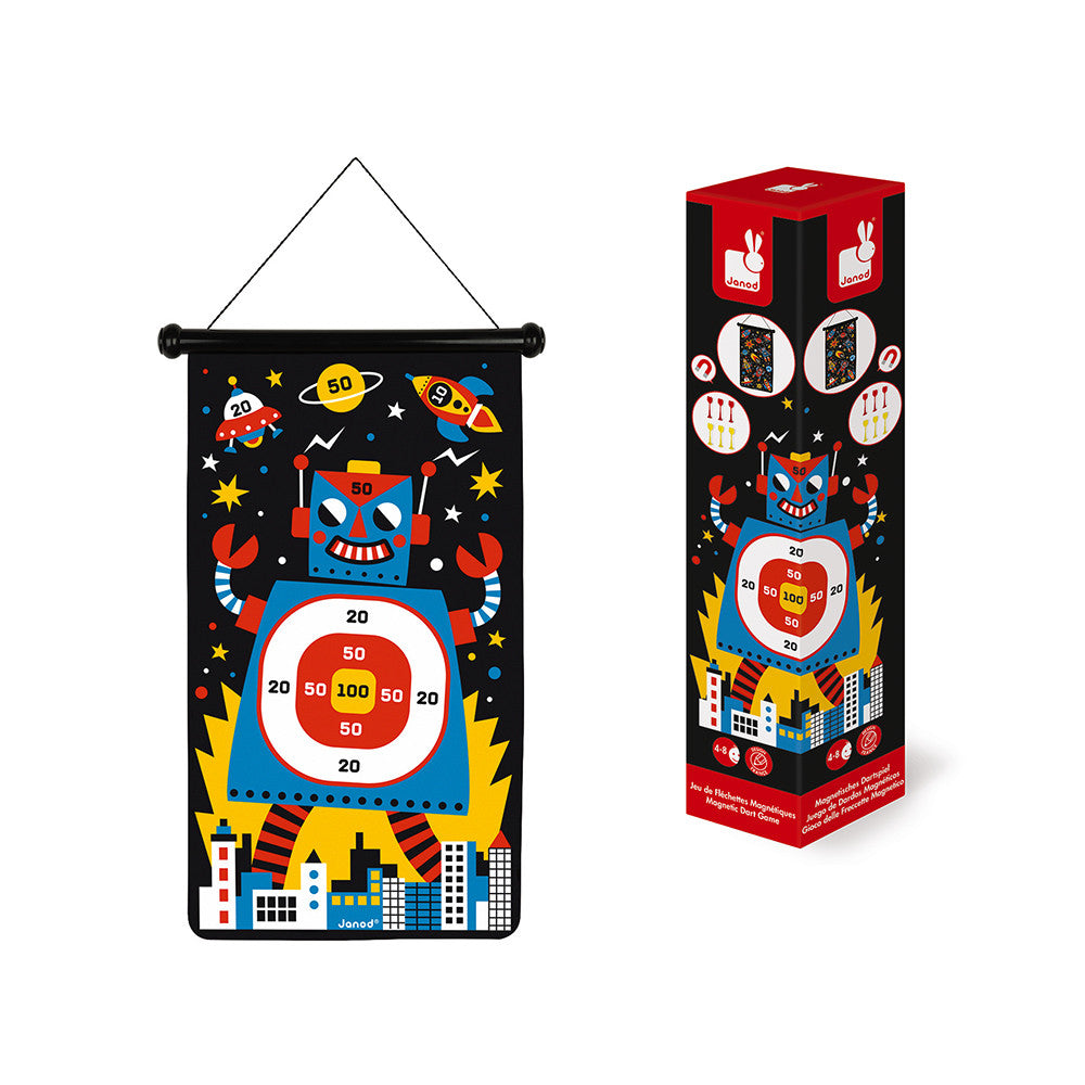 Magnetic Robots Dart Game