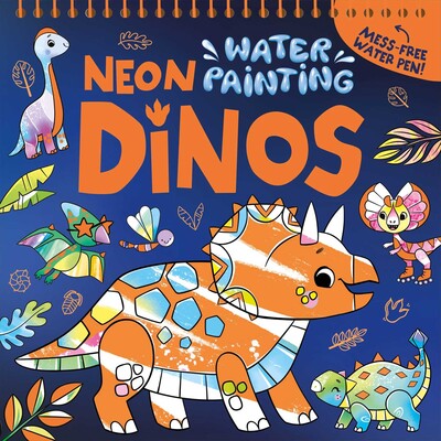 Neon Dinos | Water Painting