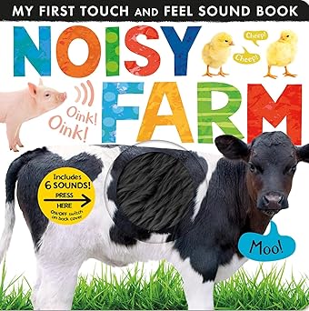 MY FIRST TOUCH and FEEL SOUND BOOK: Noisy Farms