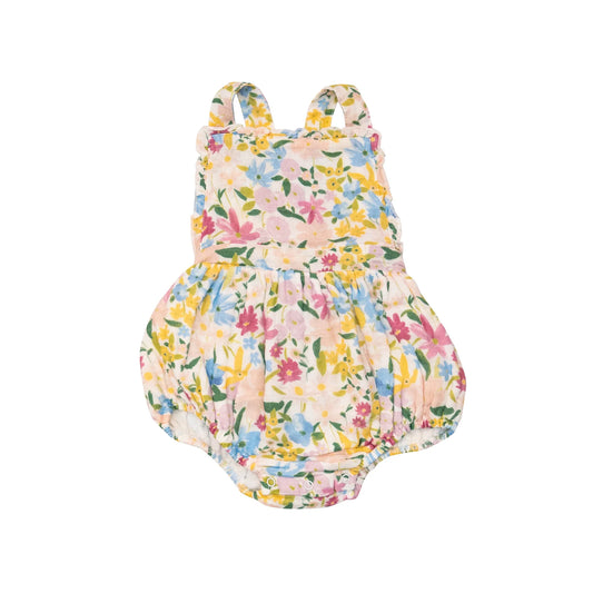 Multi Floral Ruffle Bubble