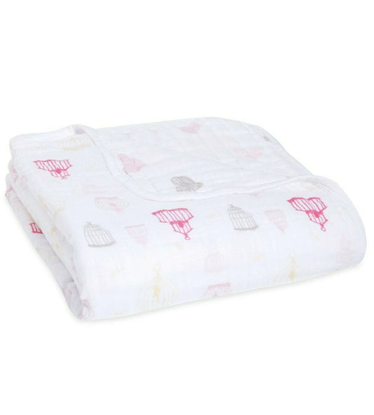 Lovebird | Muslin Bamboo Swaddle