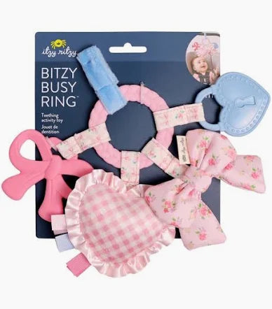 Bitzy Busy Ring™ Teething Activity Toy