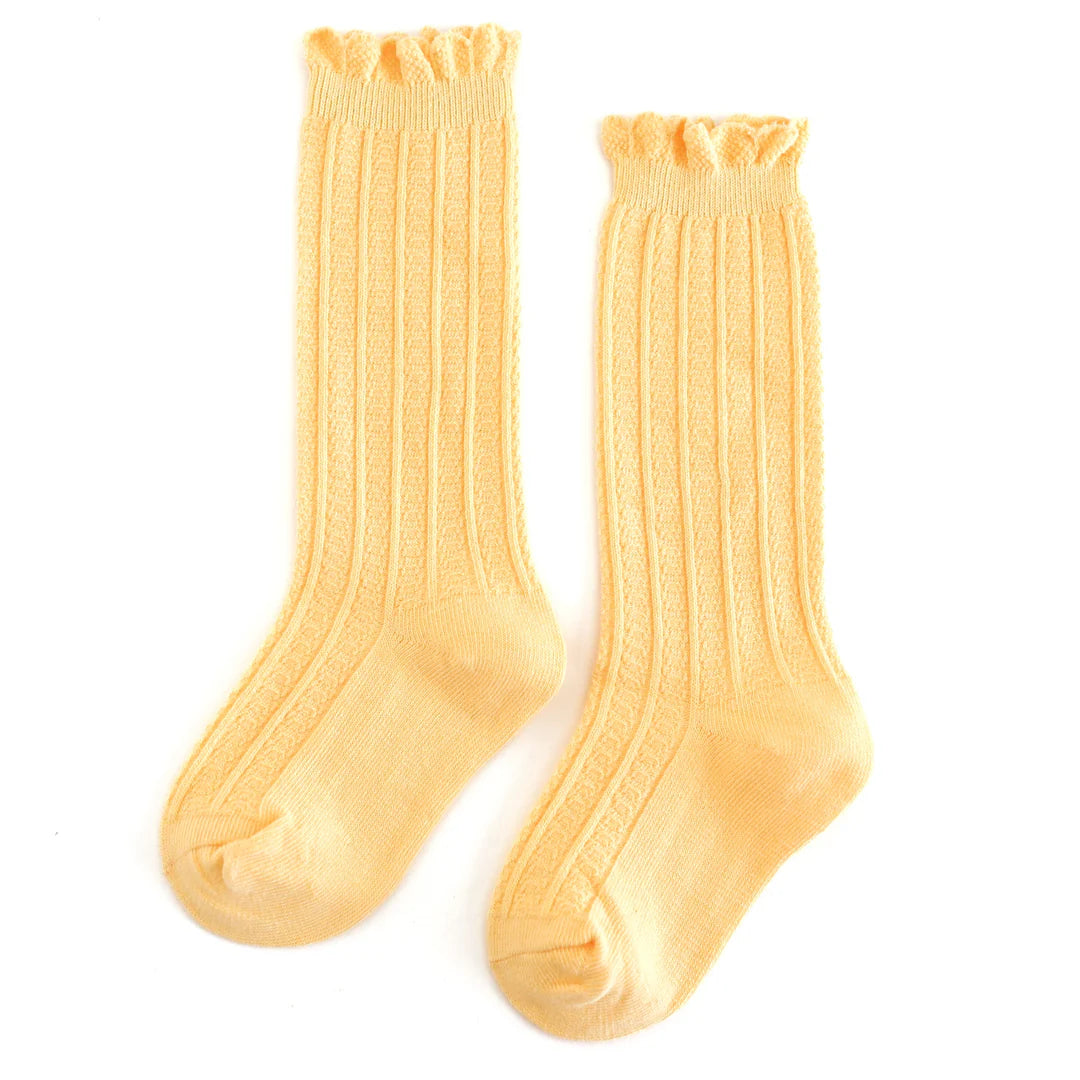 Sunshine Frill | Knee High Socks