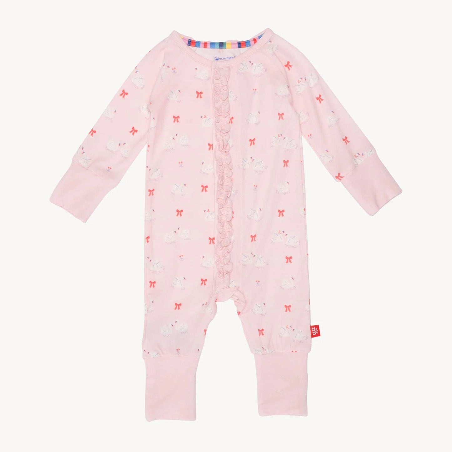 Swan of a Kind Convertible Magnetic Coverall