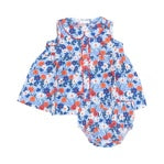 Poppy Days The Jill-Peter Pan Collar w/Ric Rac Trim and Diaper Cover