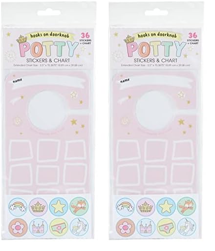 Potty Princess | Doorknob Reward Sticker Set