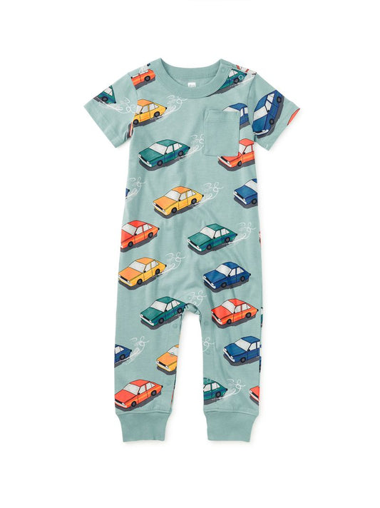 Cars Pocket Baby Romper