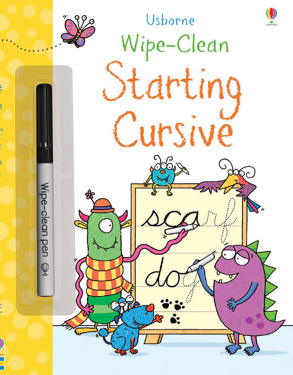 Wipe-Clean: Starting Cursive by Usborne