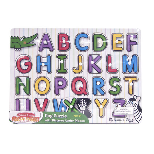 See-Inside Alphabet Peg Puzzle
