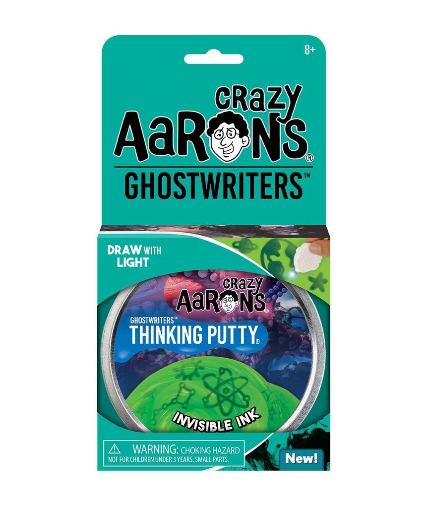 Crazy Aaron's Ghostwriters Thinking Putty -Invisible Ink