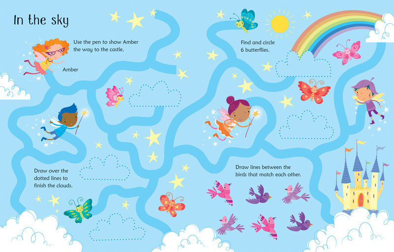 Wipe-Clean Fairy Activities