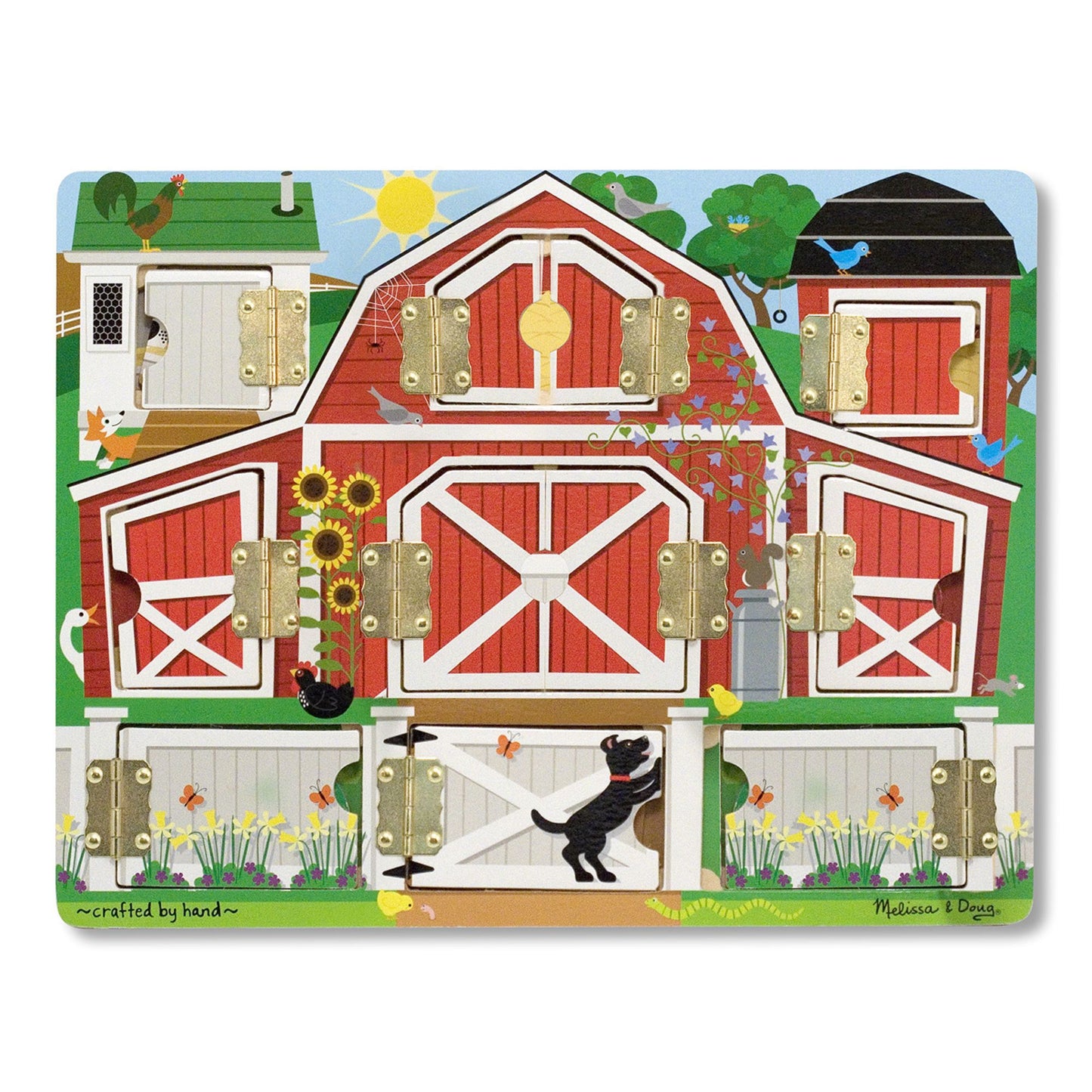 Magnetic Hide & Seek Farm