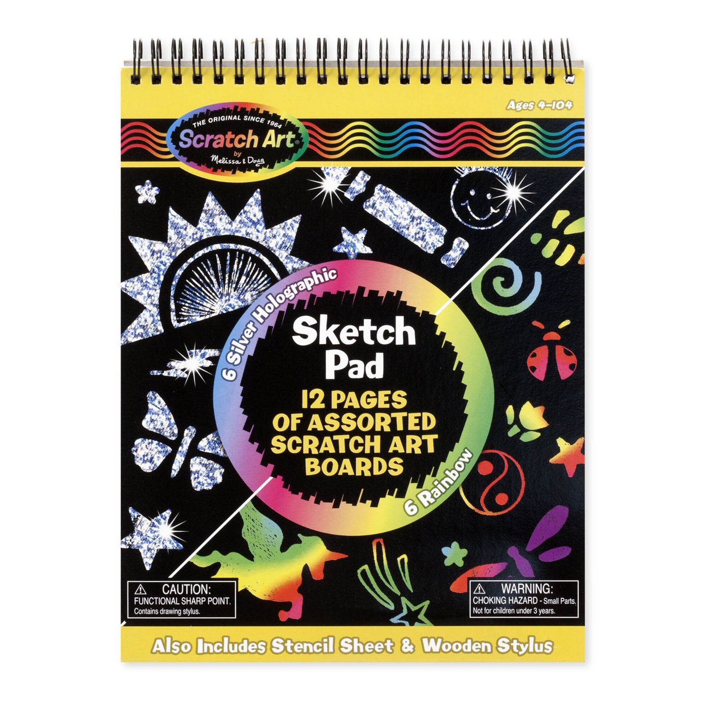 Scratch Art Sketch Pad Book
