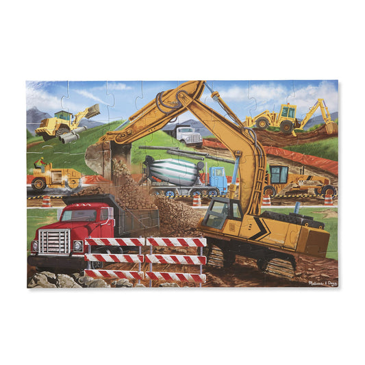 Building Site Floor Puzzle 48 Pieces