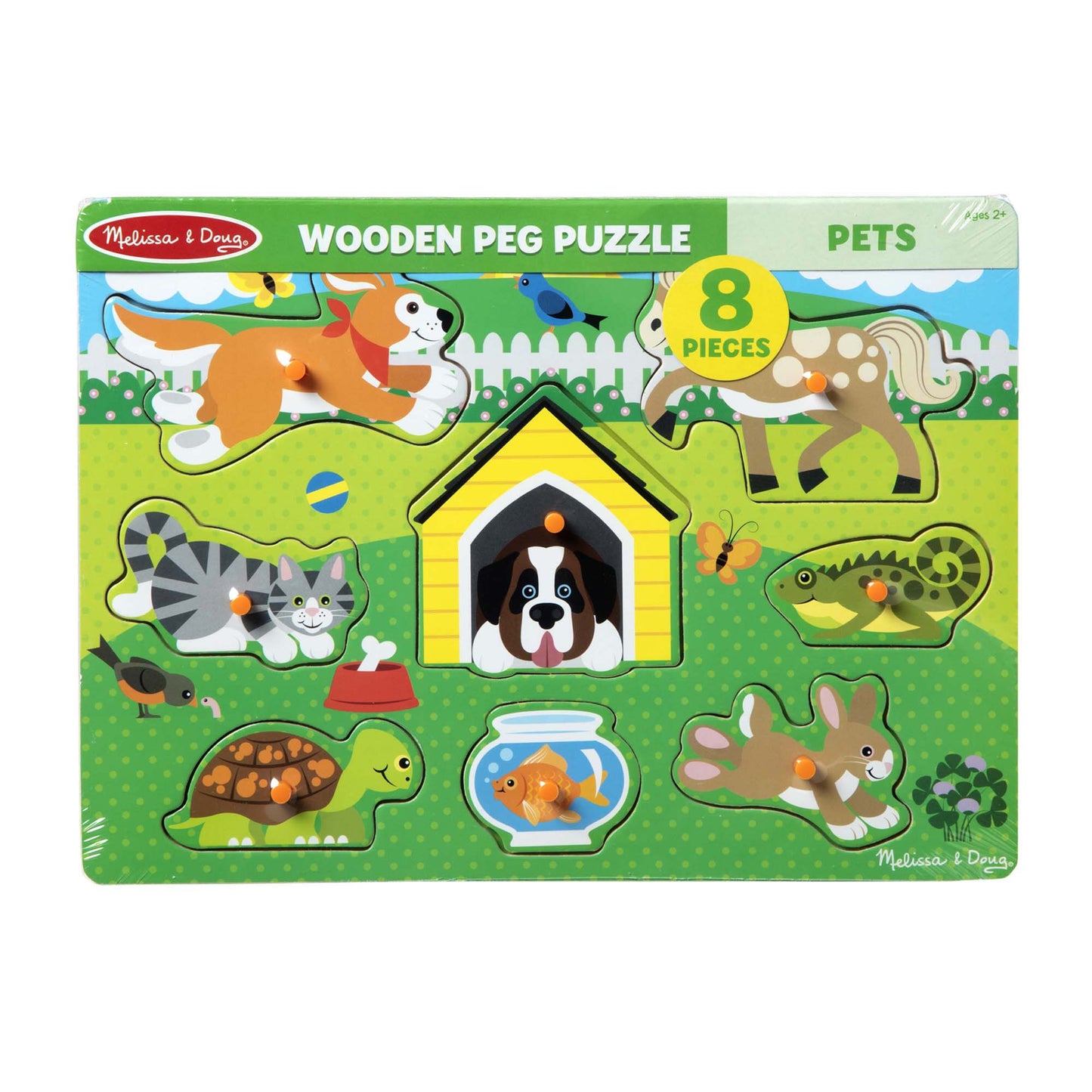 Pets Wooden Peg Puzzle
