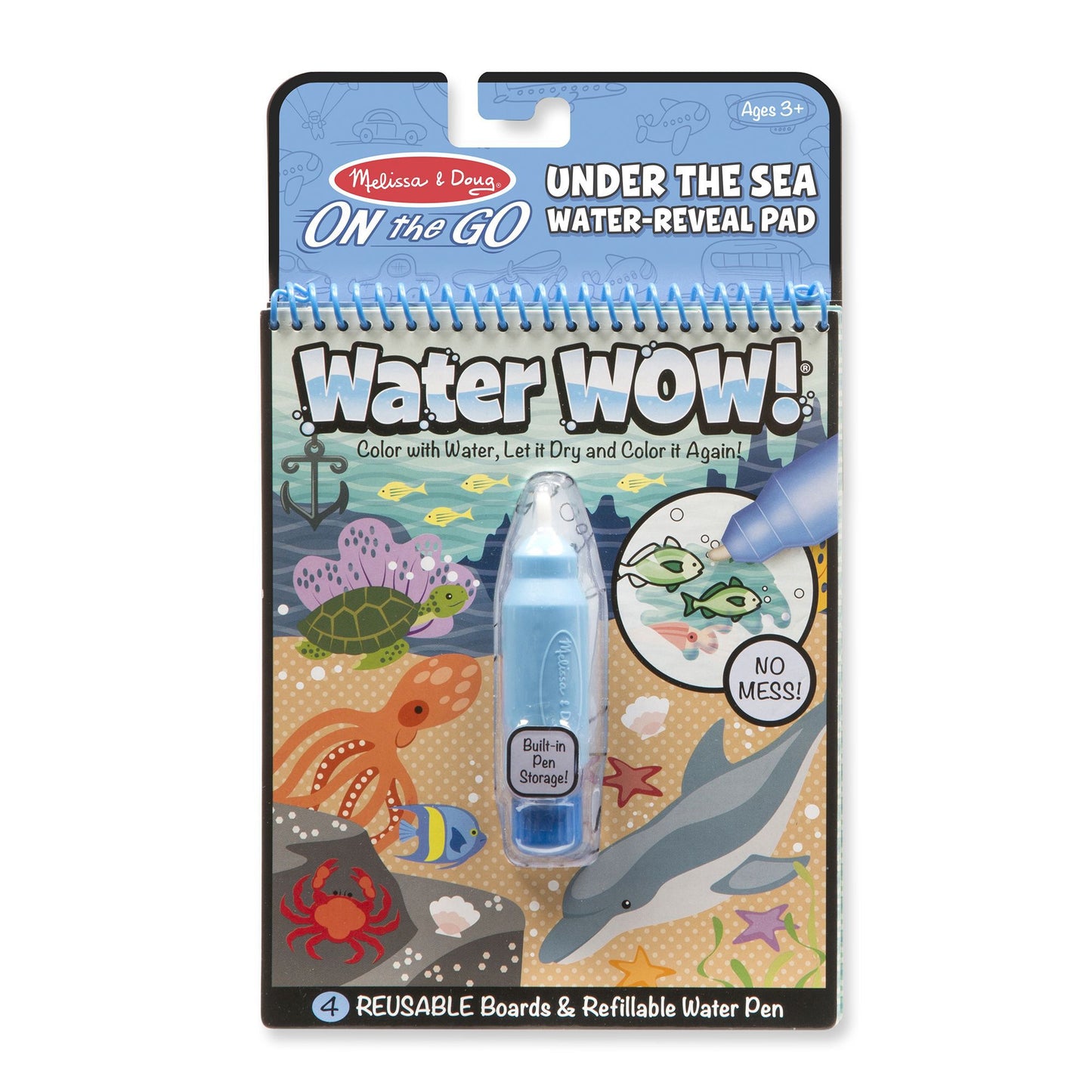 Water Wow! Under the Sea Water Reveal Pad - On the Go Travel Activity