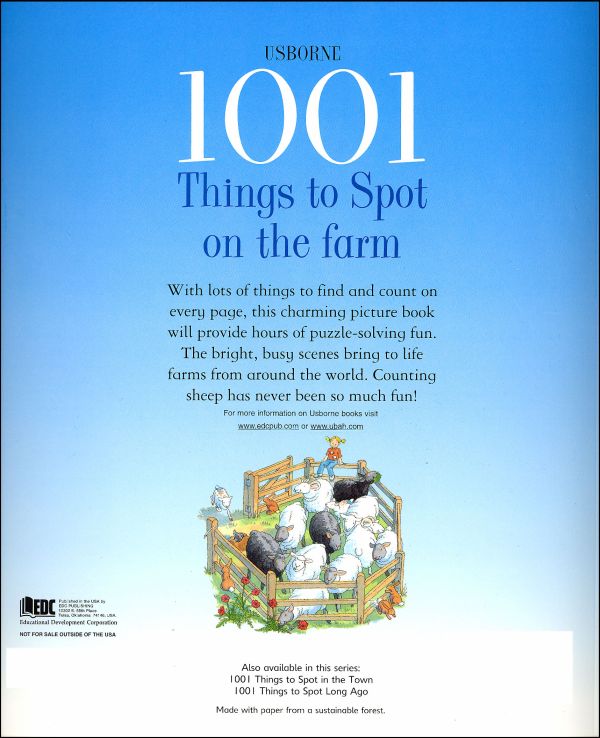Usborne 1001 Things to Spot on the Farm