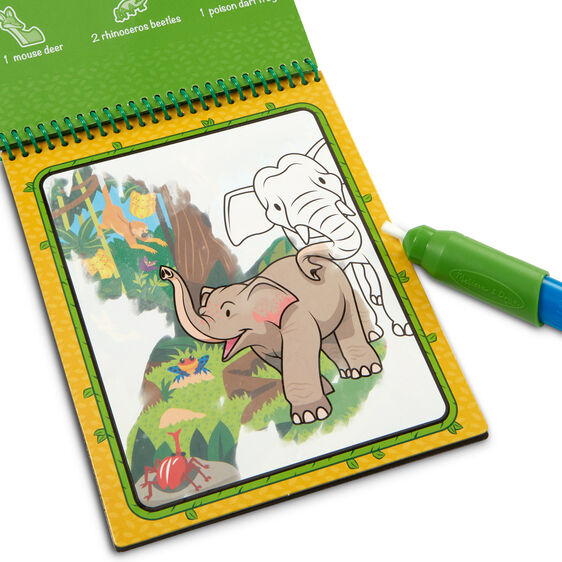 Water Wow! Jungle Water-Reveal Pad - On the Go Travel Activity