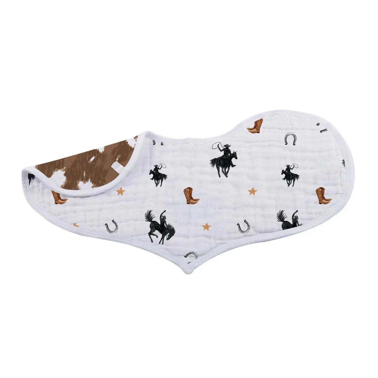On the Range Bamboo Burp-Bib - Set of 2