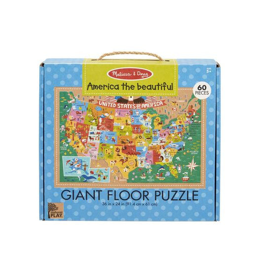 America The Beautiful Floor Puzzle