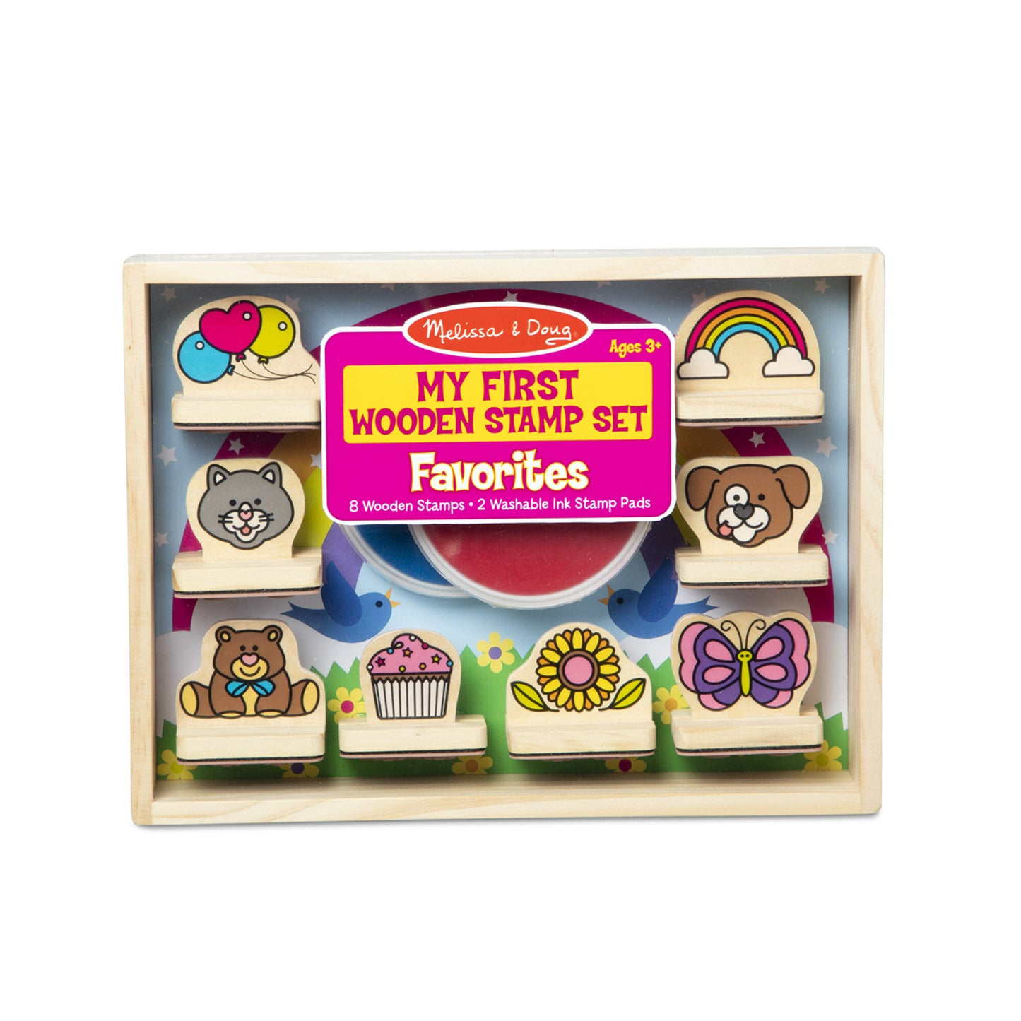 My First Wooden Stamp Set - Favorites