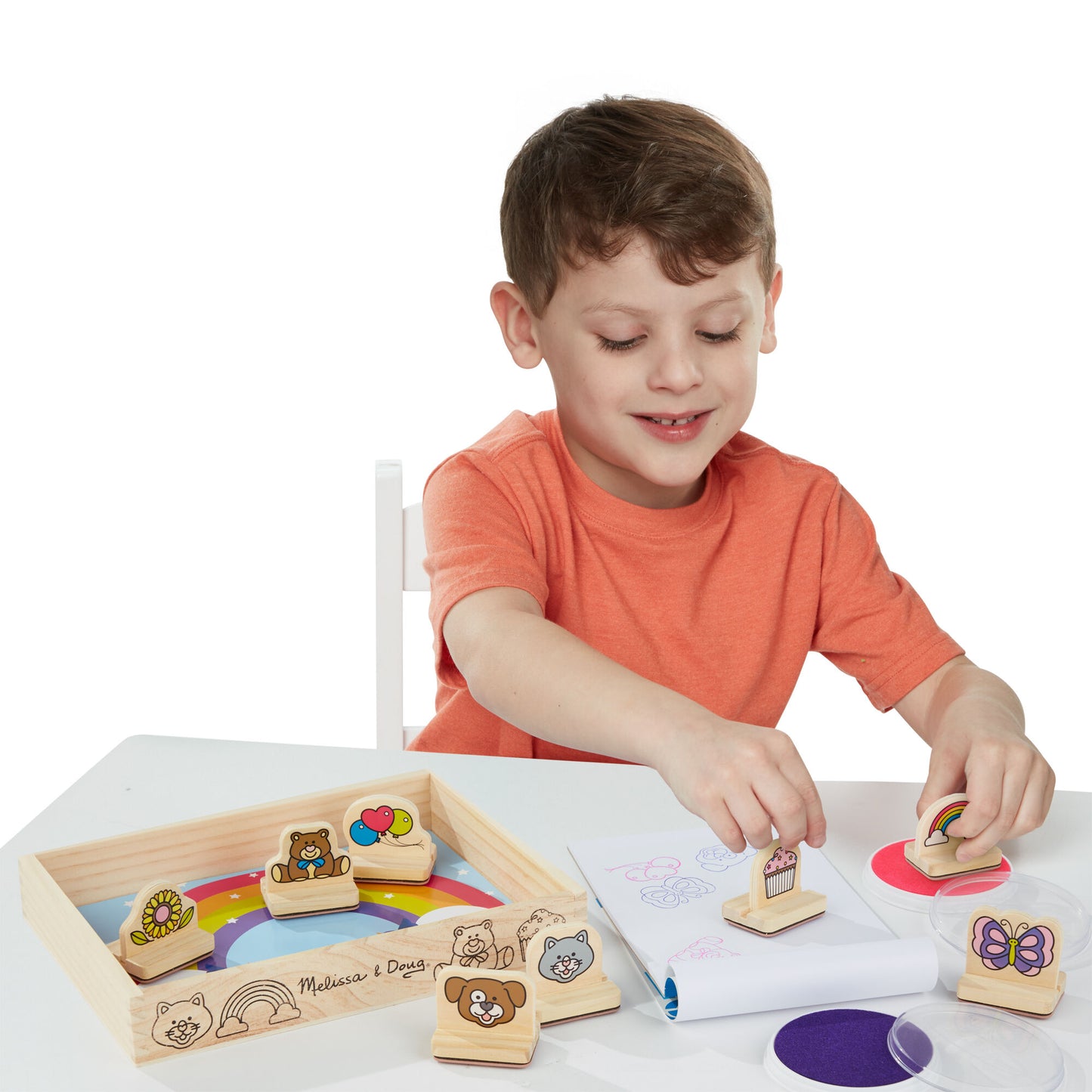 My First Wooden Stamp Set - Favorites