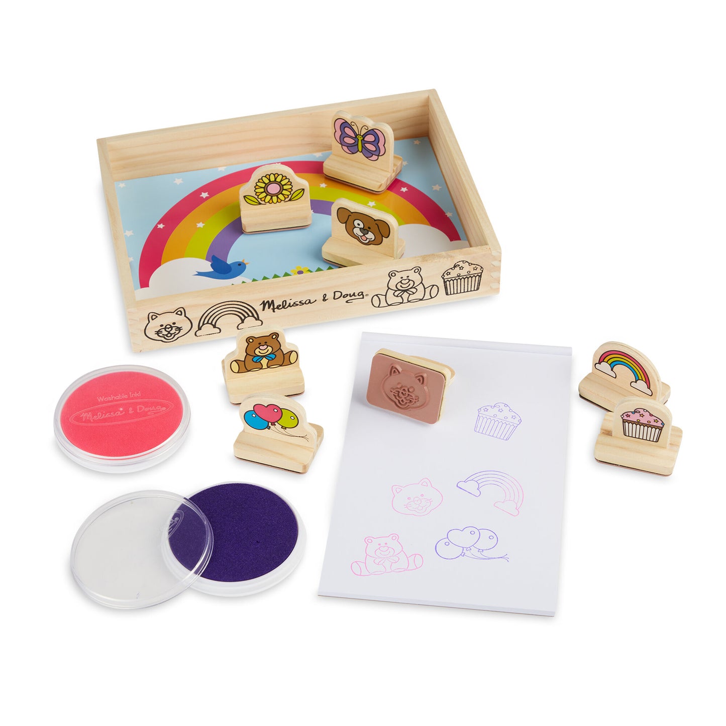 My First Wooden Stamp Set - Favorites