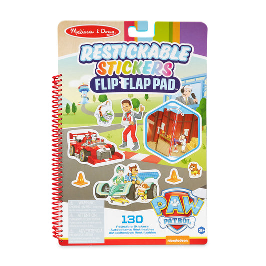 Classic Missions Paw Patrol Restickable Stickers Flip-Flap Pad