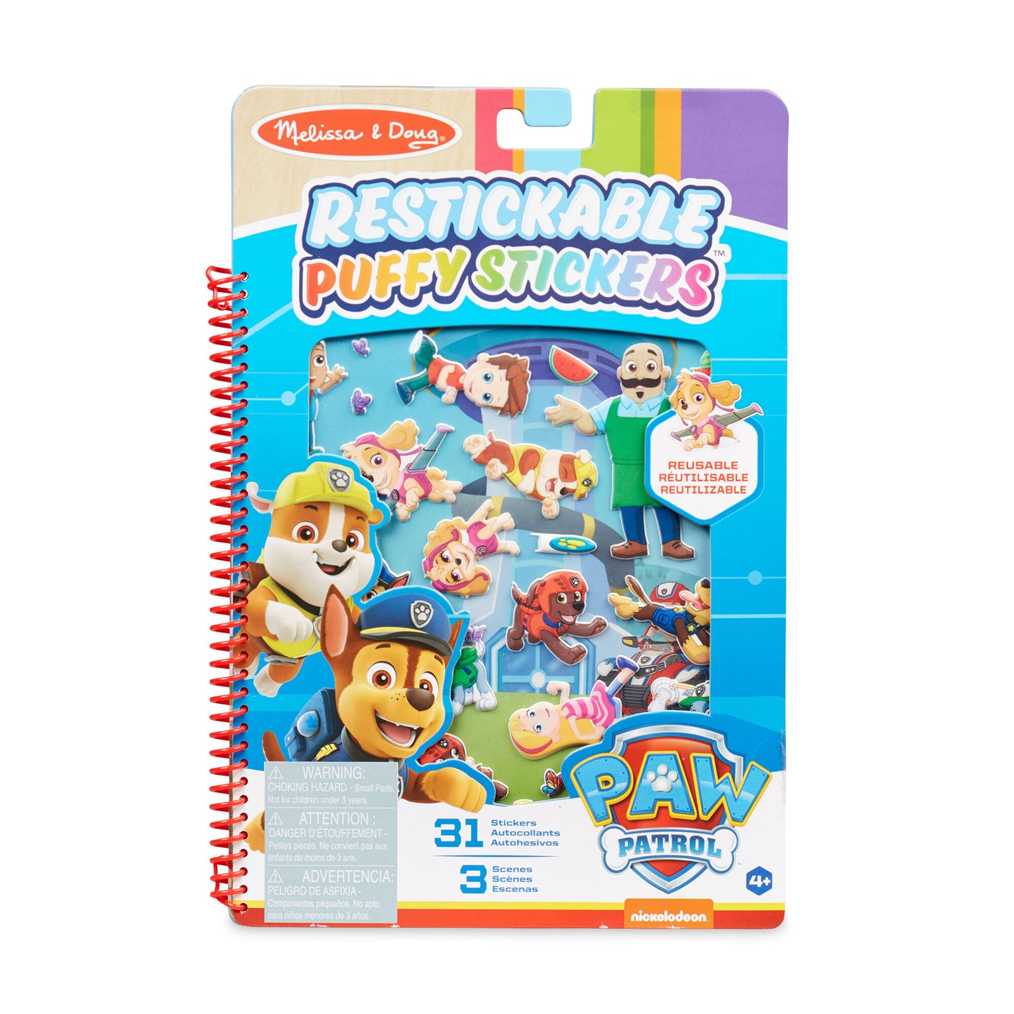 Adventure Bay Paw Patrol Puffy Sticker Pad