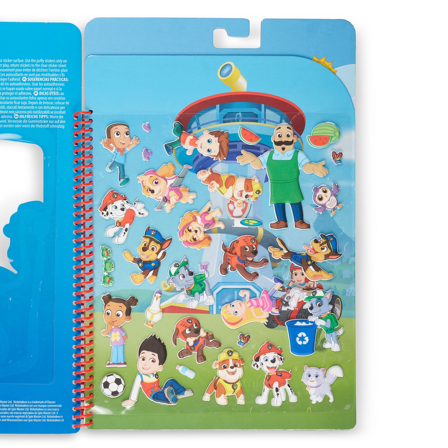 Adventure Bay Paw Patrol Puffy Sticker Pad