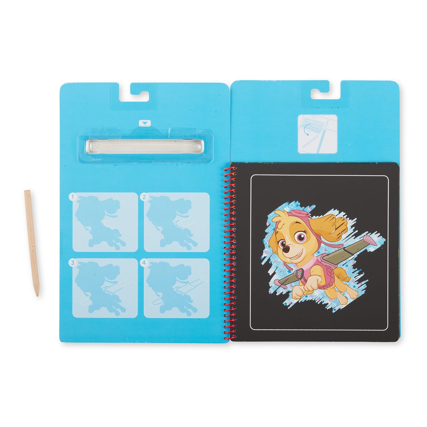 Paw Patrol Scratch Art Pad - Skye