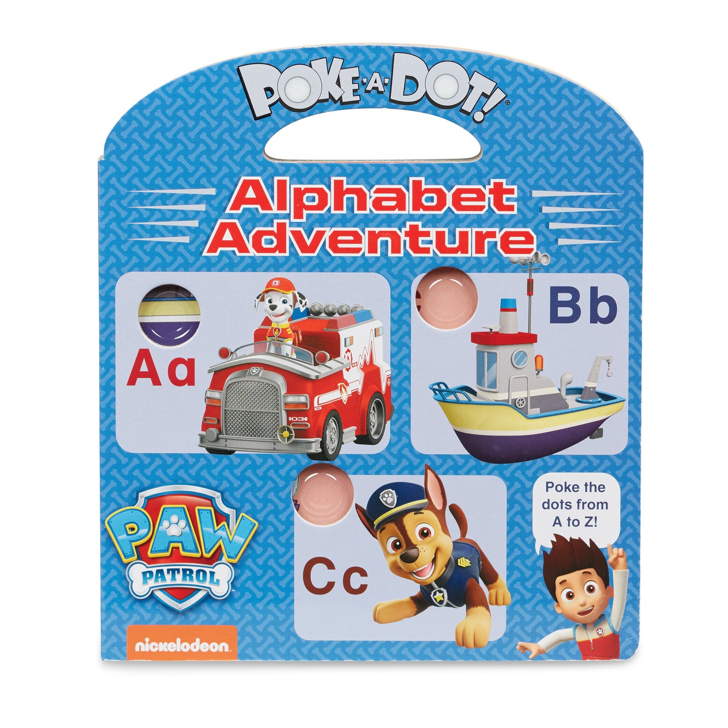 Paw Patrol Poke-A-Dot: Alphabet Adventure