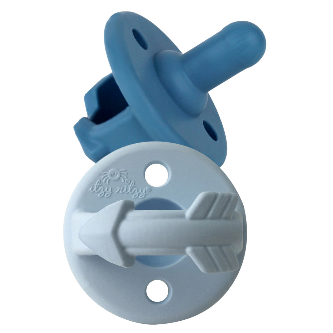 Sweetie Soother Pacifier 2-pack - Blue Arrows