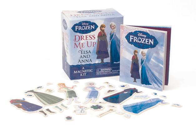 Frozen: Dress Me Up Elsa and Anna - A Magnetic Mini Kit