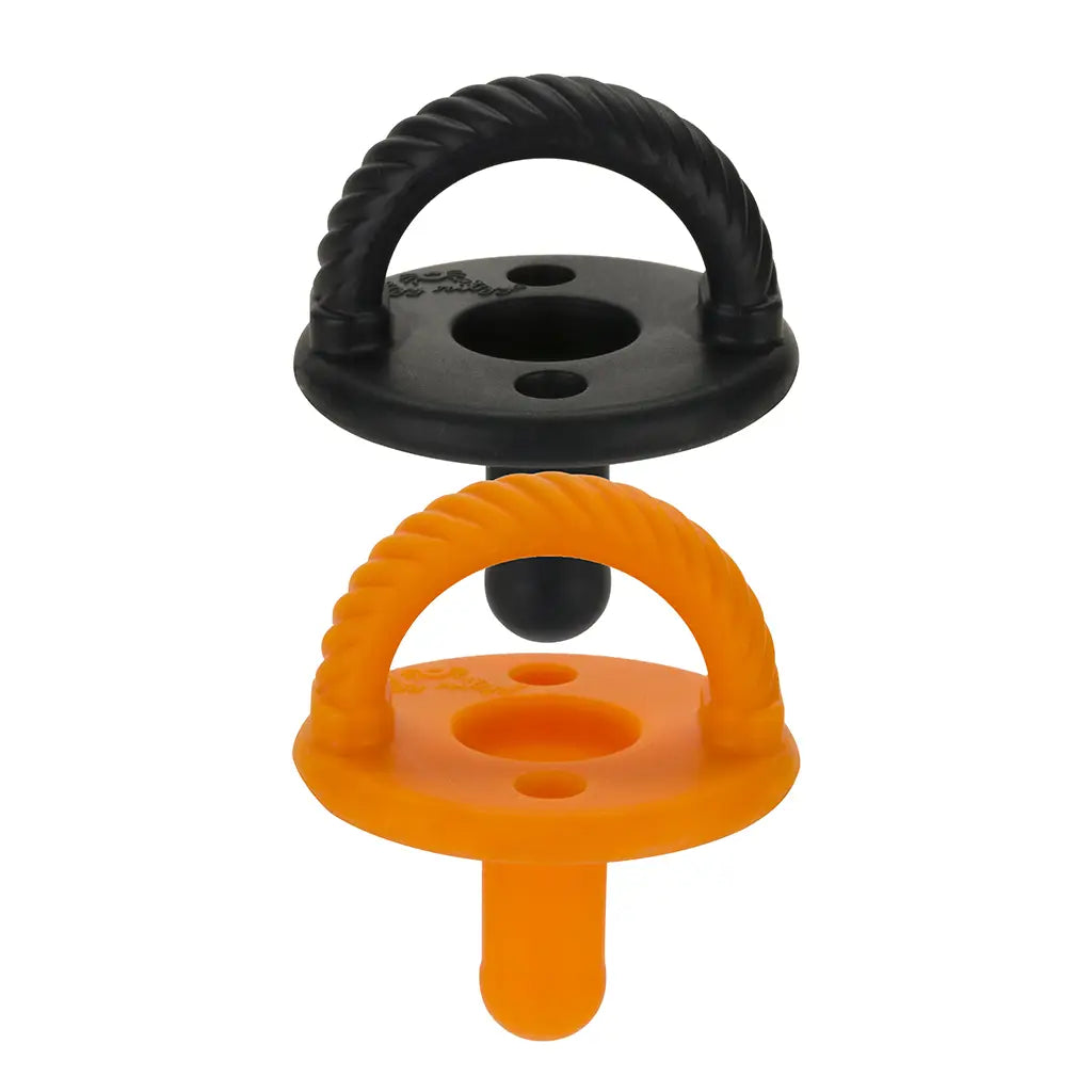 Sweetie Soother Pacifier 2pk - Orange + Black Cables